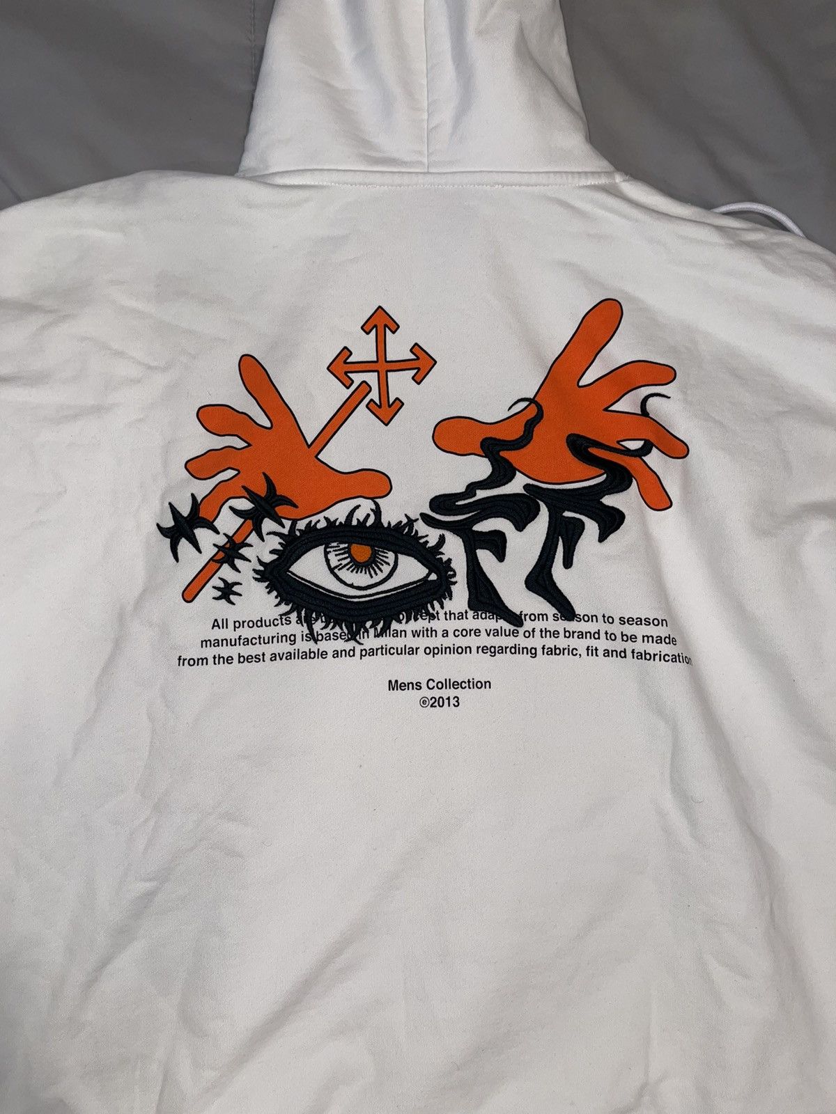 Off-White OFFWHITE 2013 Wizard Eye Skate Hoodie Size US L / EU 52-54 / 3 - 4 Thumbnail