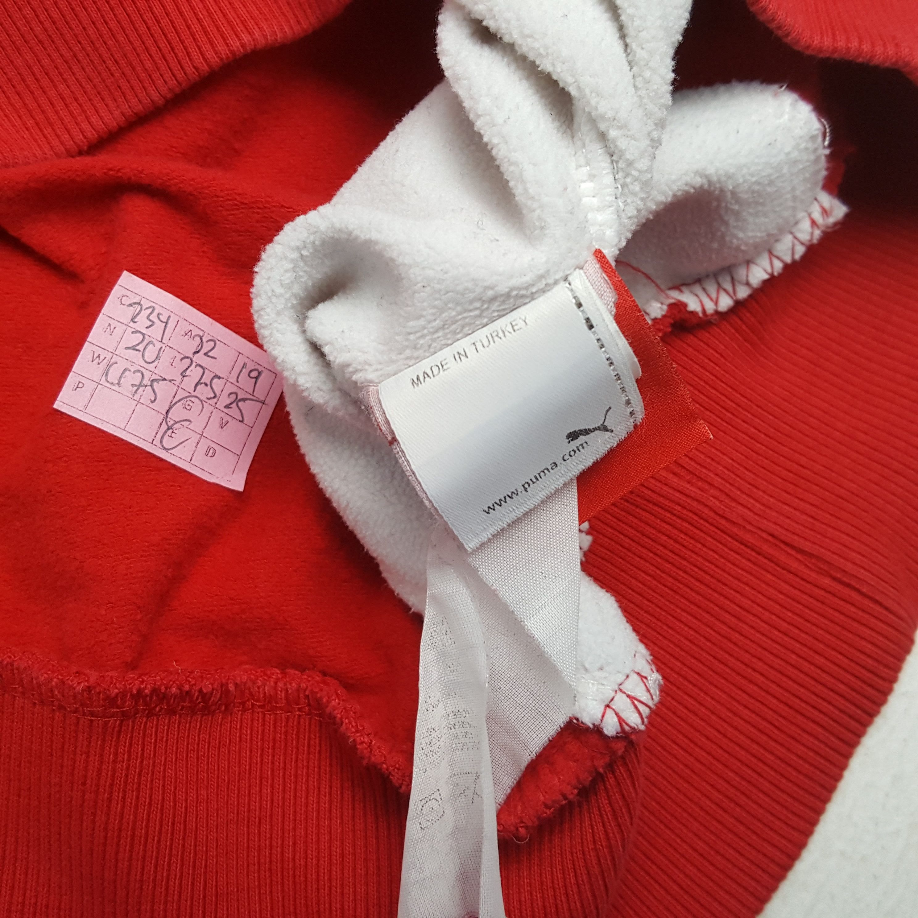 Ferrari × Puma × Vintage PUMA FERRARI SHELL Motorsports Half Zipper Sweatshirt Size US M / EU 48-50 / 2 - 8 Thumbnail