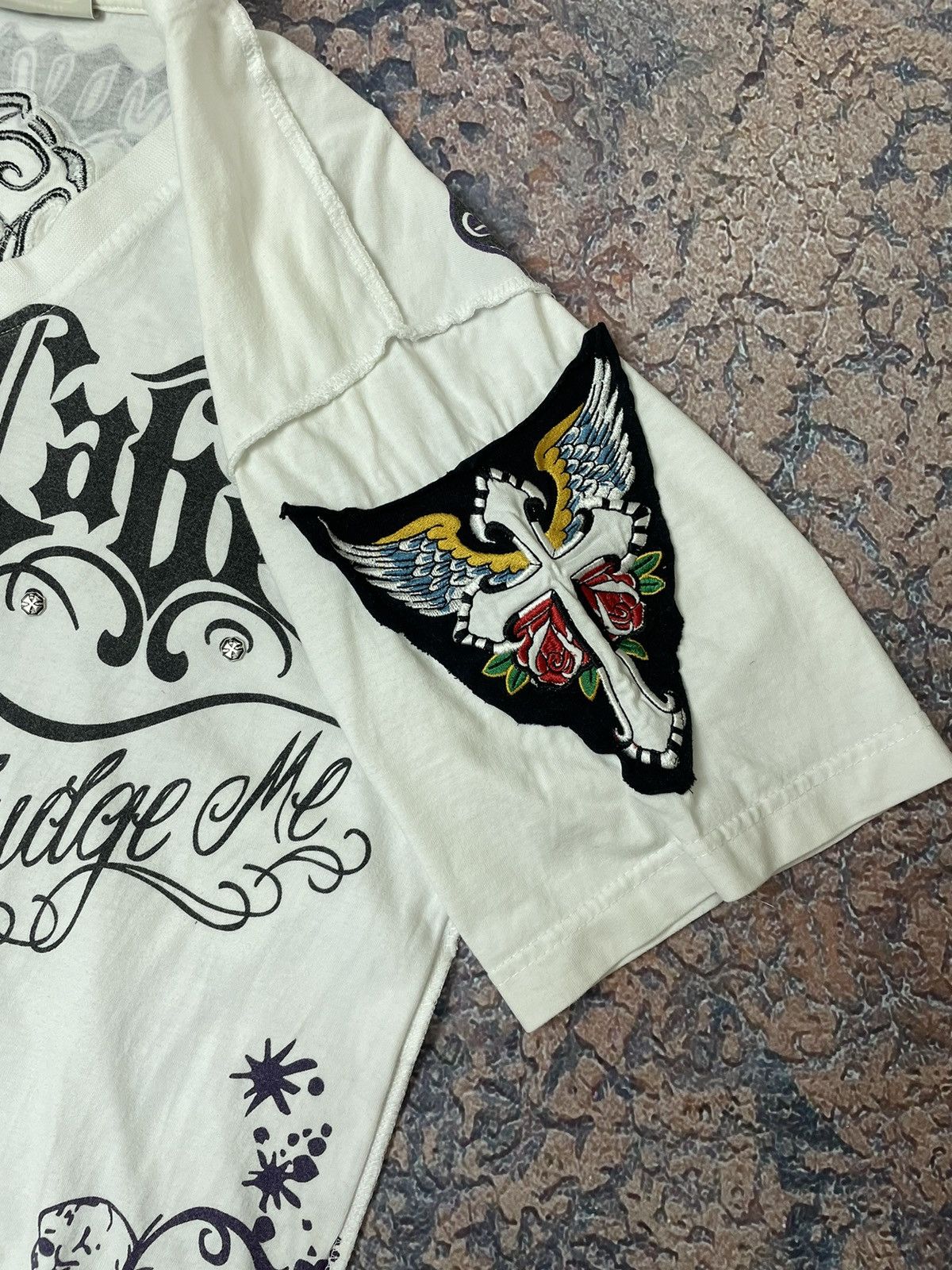 Black Label × Vintage BLAC LABEL 68 EAGLE PATCHWORK RARE TEE SHIRT Size US M / EU 48-50 / 2 - 7 Thumbnail