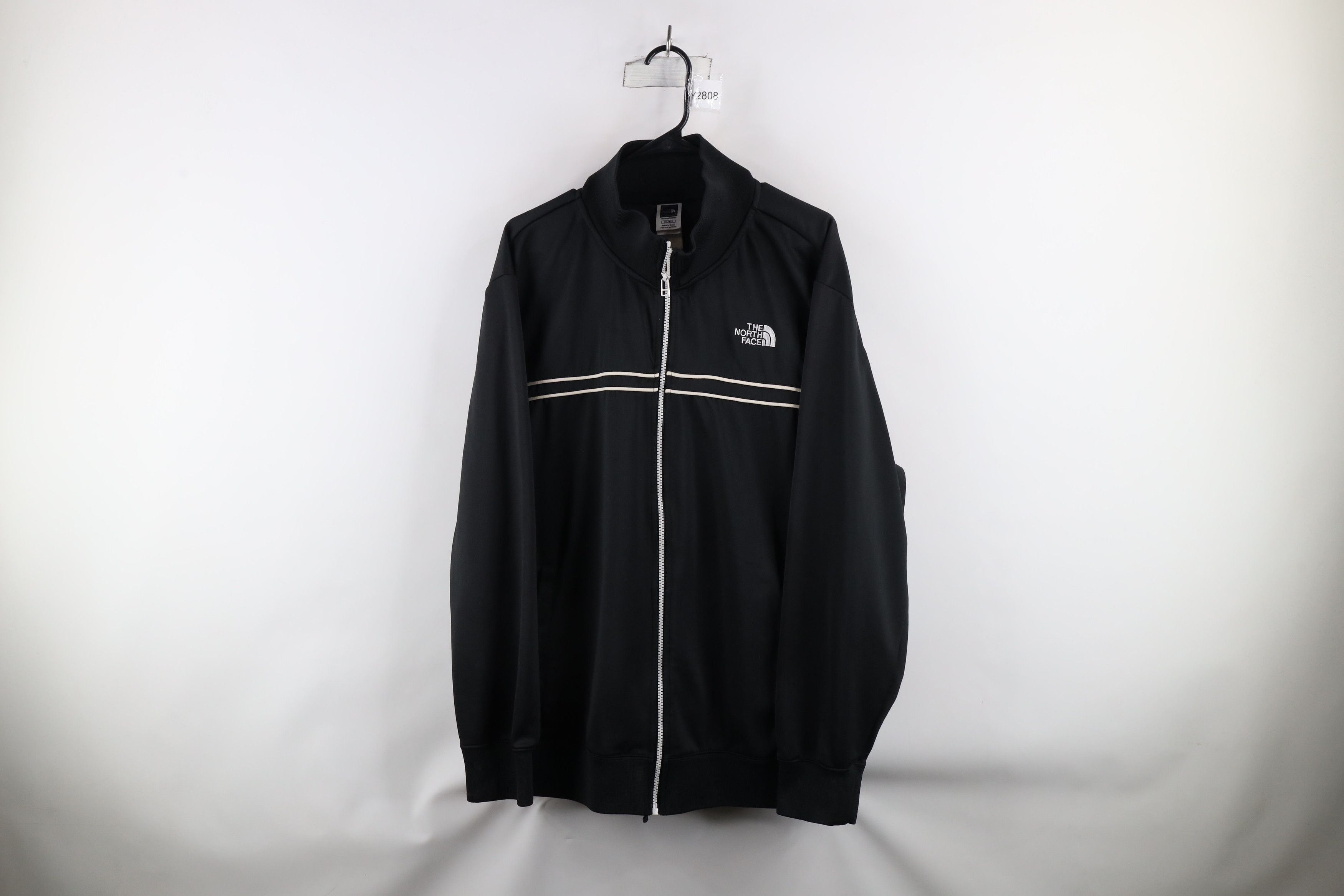 The North Face × Vintage Vintage The North Face Striped Full Zip Tennis Track Jacket Size US XXL / EU 58 / 5 - 1 Thumbnail