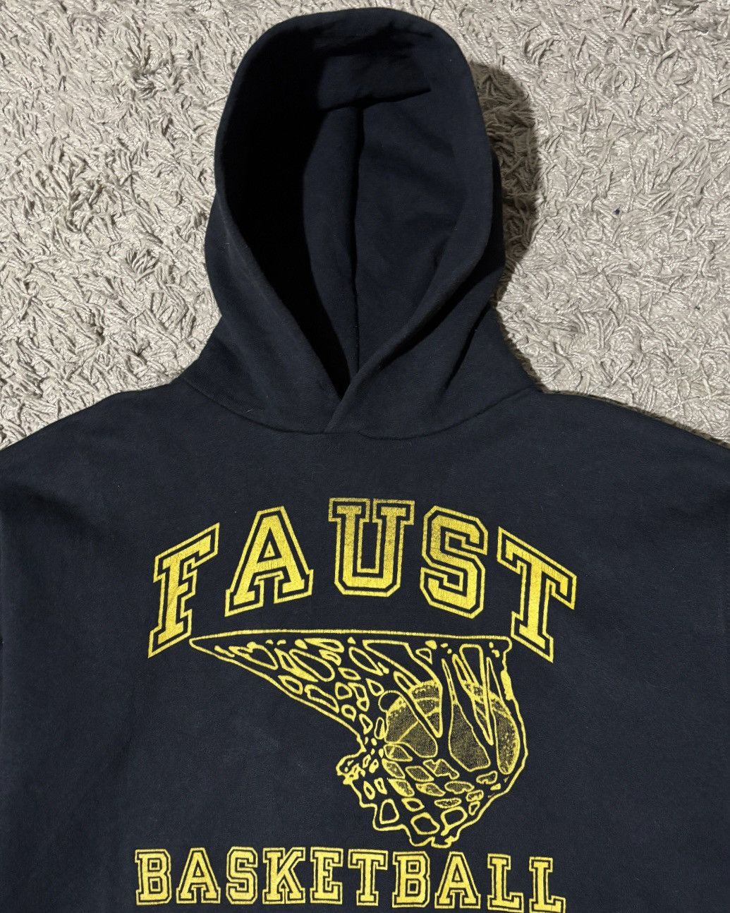 Russell Athletic 1990’s Russell Athletic “Faust Basketball” Black Hoodie Size US XL / EU 56 / 4 - 3 Thumbnail