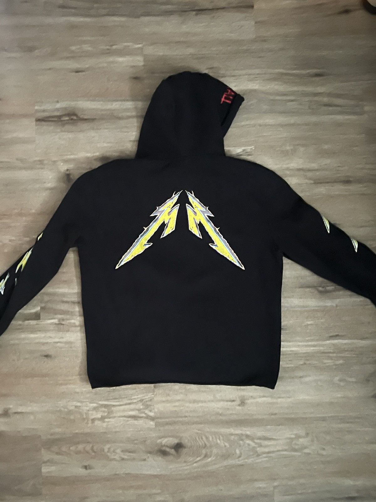 H&M Metallica lighting hoodie Size US S / EU 44-46 / 1 - 1 Thumbnail