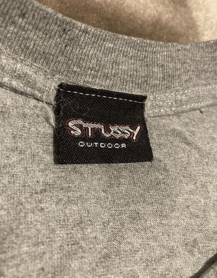 Vintage Vintage 90s Stussy International Outdoor Jazzman Sax T-shirt Size US M / EU 48-50 / 2 - 5 Thumbnail