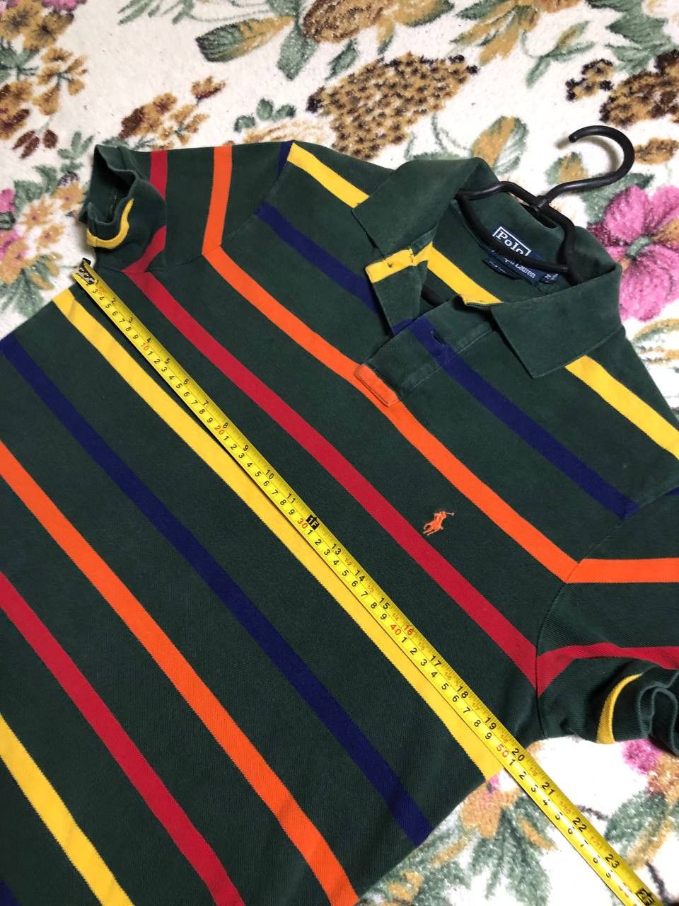 Polo Ralph Lauren Polo Ralph Lauren Striped Rugby Polo Shirt Size US M / EU 48-50 / 2 - 10 Thumbnail