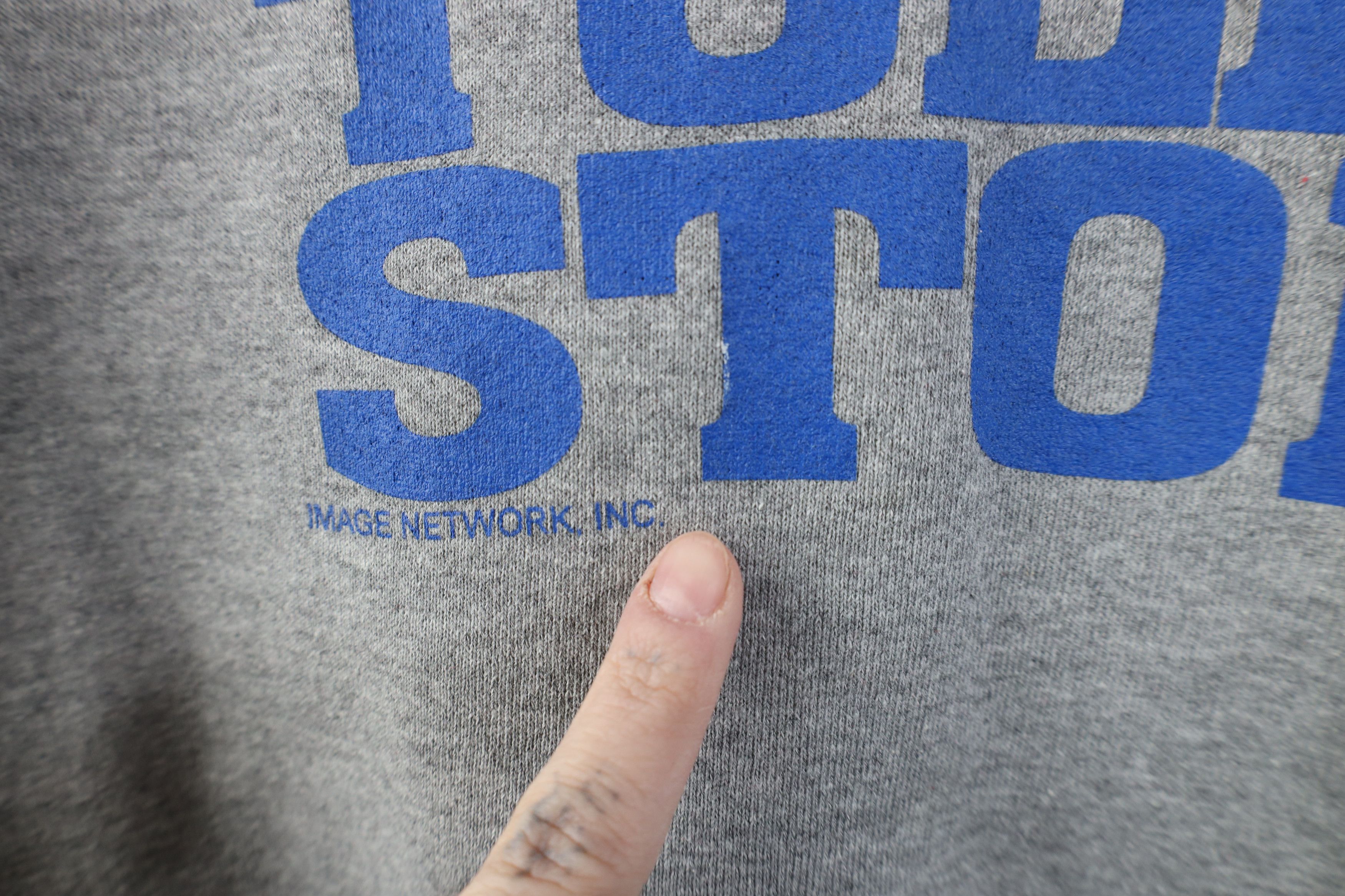 Vintage Vintage 90s League Toledo Storm Hockey Sweatshirt Gray USA Size US L / EU 52-54 / 3 - 6 Thumbnail