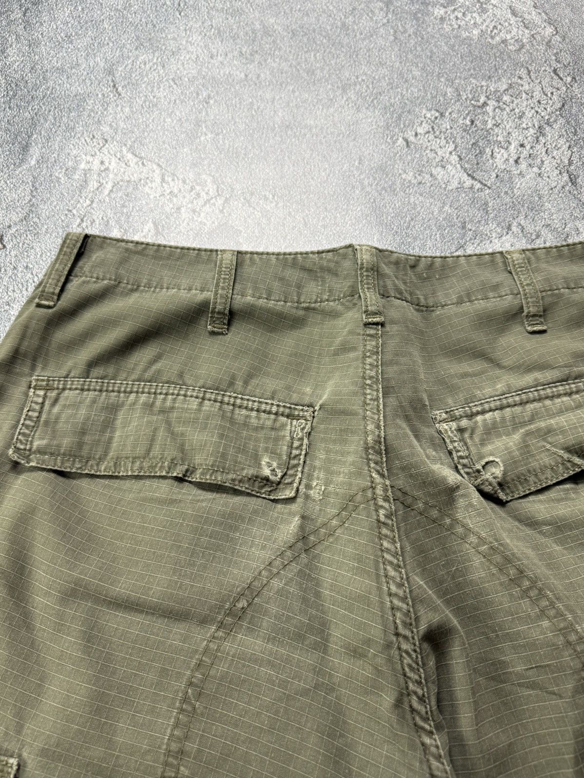 Carhartt Carhartt 32/34 Faded Cargo Pocket Ripstop Aviator Pants Size US 32 / EU 48 - 4 Thumbnail