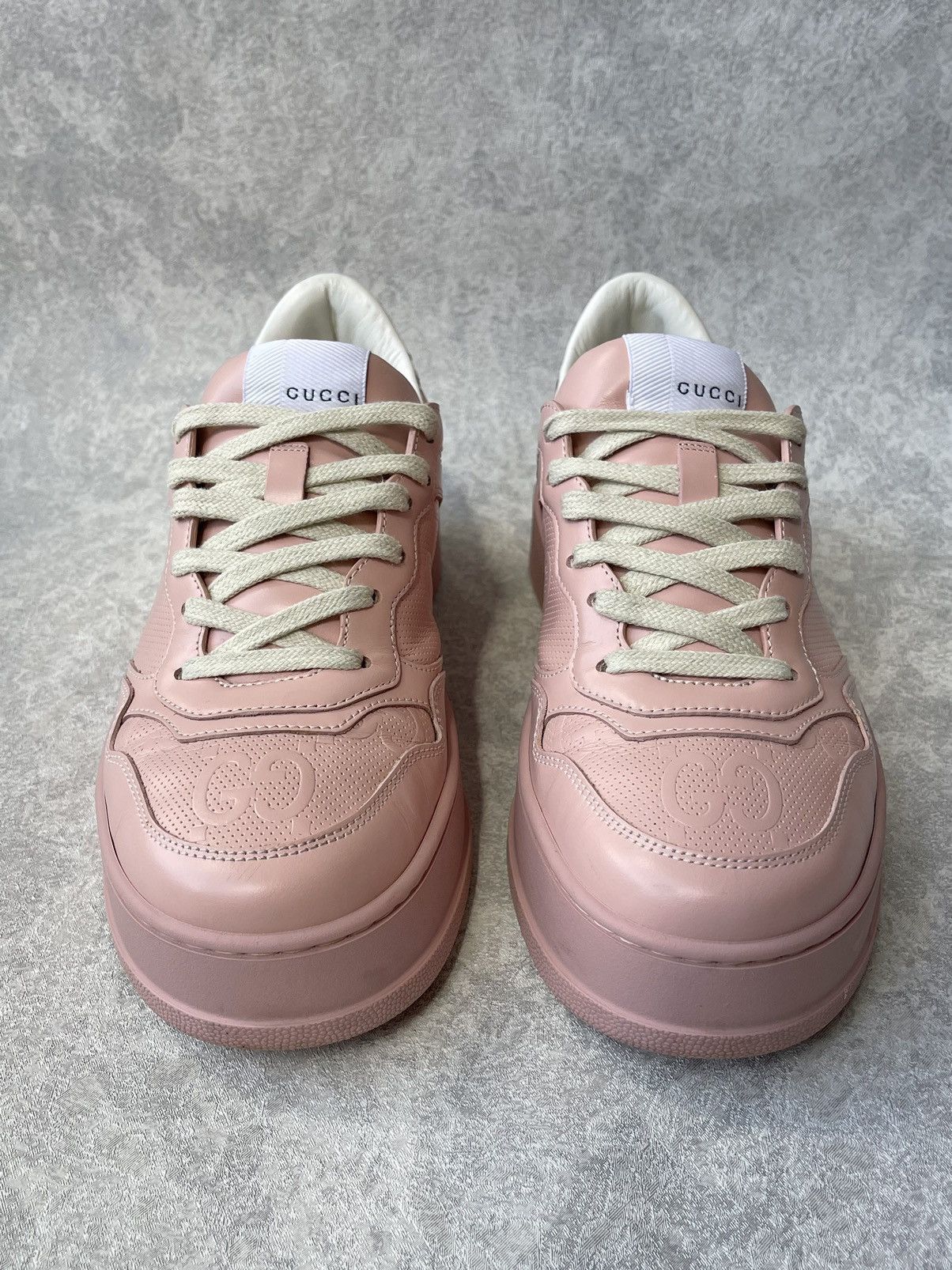 Gucci Gucci Jumbo GG Tennis Embossed Sneaker Trainers Chunky Size US 9.5 / IT 39.5 - 3 Thumbnail