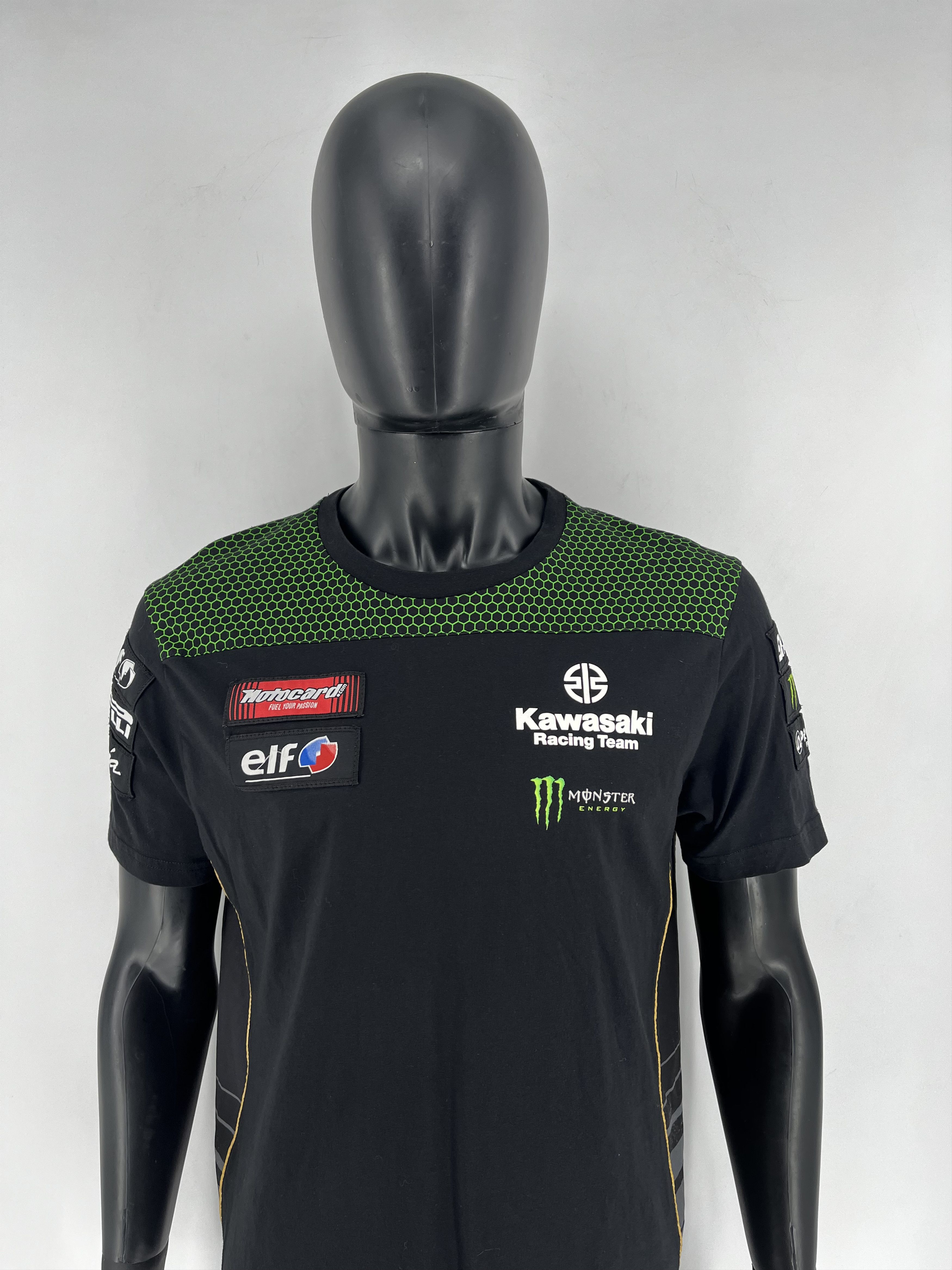 Japanese Brand Vintage Rare Kawasaki Apparel Racing Team Shirt XL Size US XL / EU 56 / 4 - 1 Thumbnail