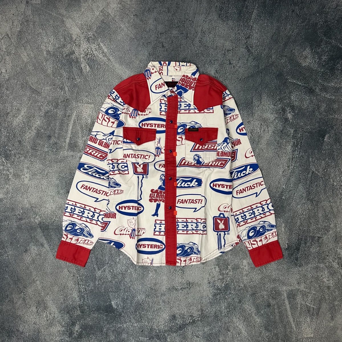 Hysteric Glamour Vintage Hysteric Glamour All Over logo Size US S / EU 44-46 / 1 - 1 Thumbnail