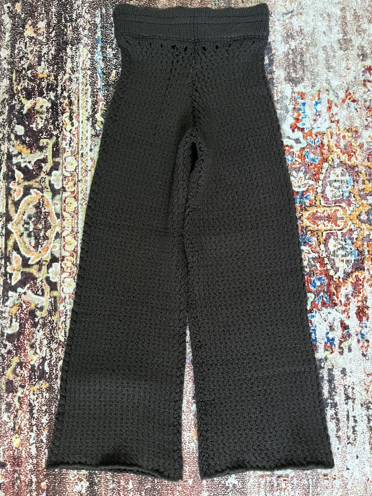 Designer ISA BOULDER armor Acrylic Knit Pants Size US 32 / EU 48 - 2 Thumbnail