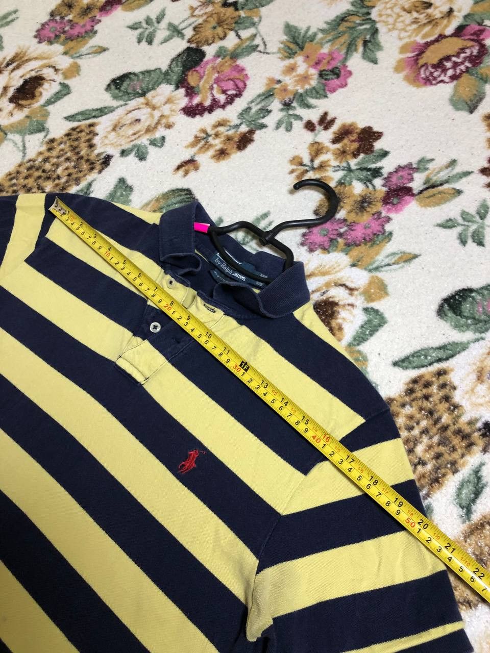 Polo Ralph Lauren Polo Ralph Lauren Custom Fit Striped Short Sleeve Size US L / EU 52-54 / 3 - 14 Thumbnail
