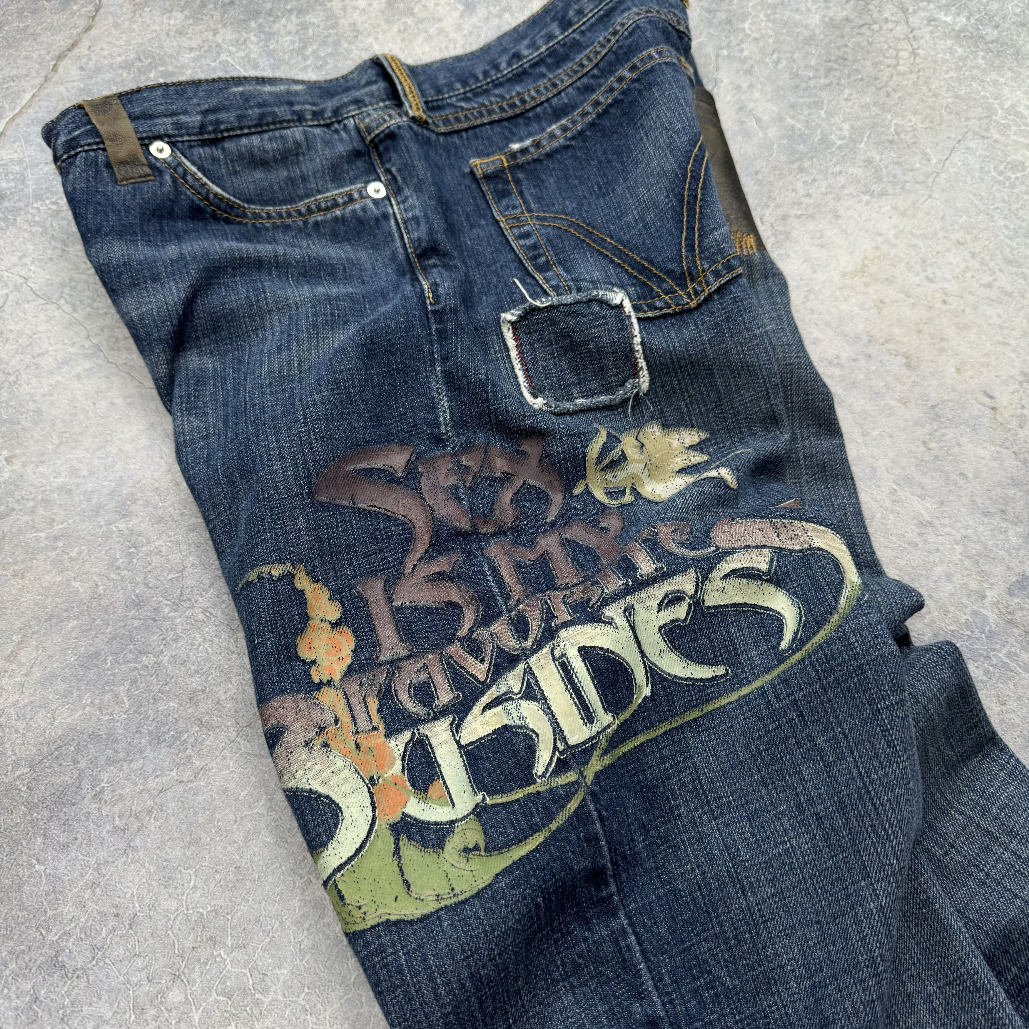 Dolce & Gabbana SS04 DOLCE & GABBANA SEX IS MY FAVORITE BUSINESS JEANS Size 30" / US 8 / IT 44 - 5 Thumbnail