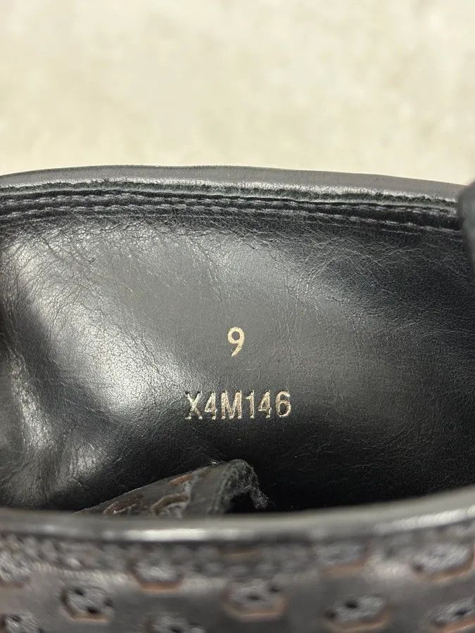 Emporio Armani Emporio Armani Perfored Premium Leather Boots Size US 9.5 / EU 42-43 - 9 Thumbnail
