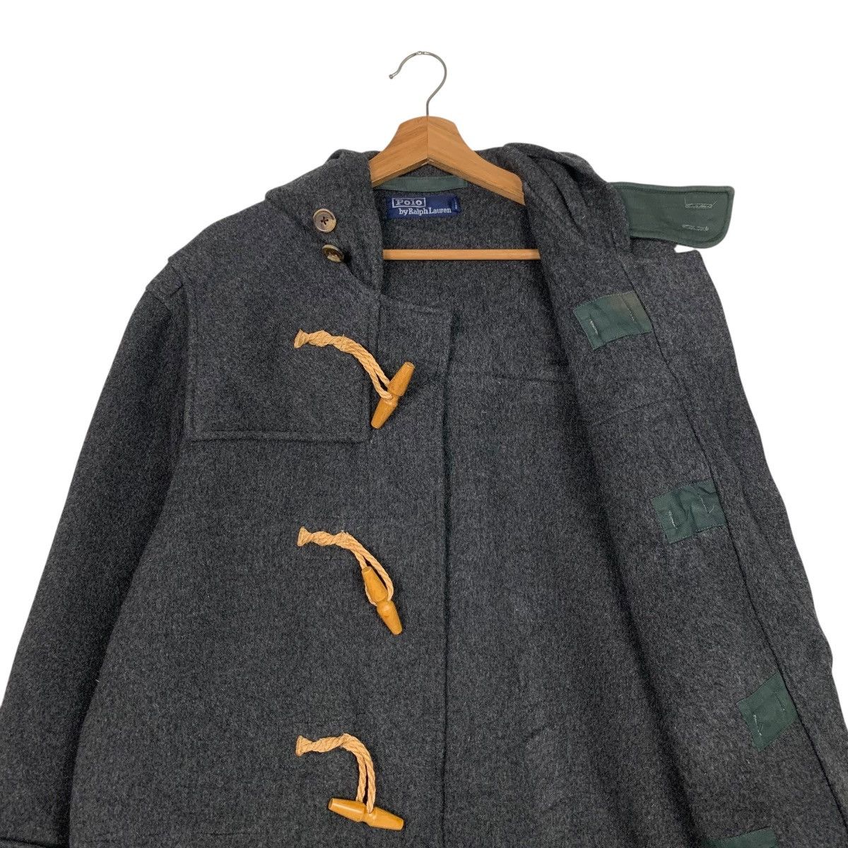 Polo Ralph Lauren 90’s POLO RALPH LAUREN Made in Usa Duffle Coat #3565-C163 Size US M / EU 48-50 / 2 - 9 Thumbnail