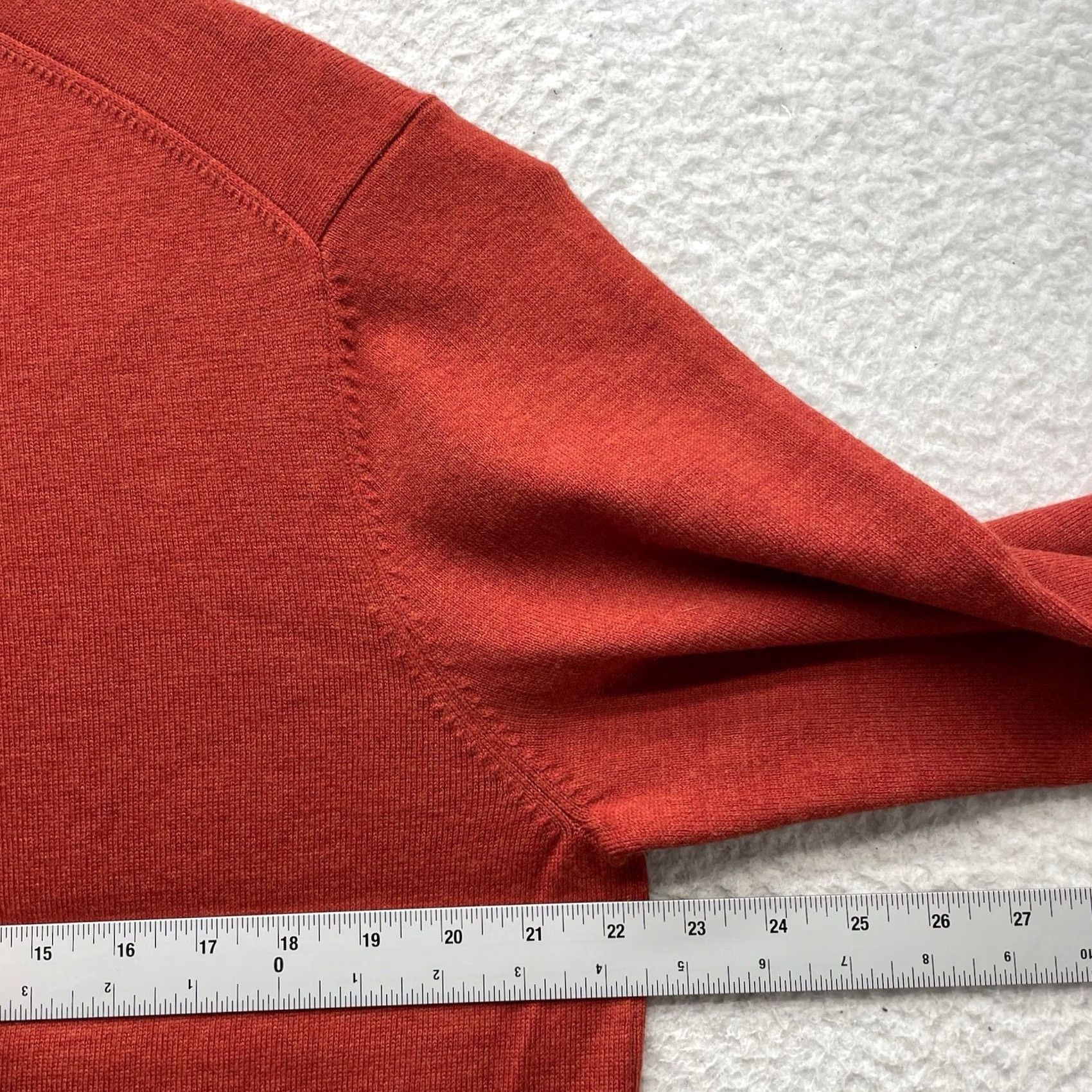 Brooks Brothers Brooks Brothers Sweater Mens Large L Red V-Neck Merino Wool Blend Stretch Preppy Knit Pullover Casual Winter Fall Spring Shirt Mens Size US L / EU 52-54 / 3 - 5 Thumbnail