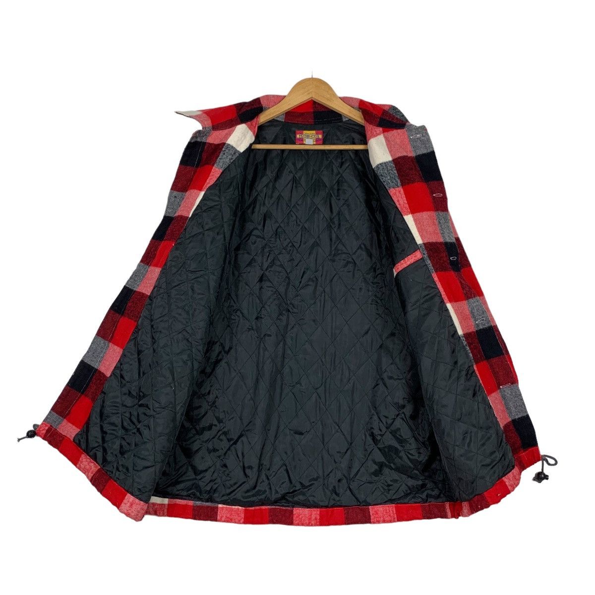 Flannel BOB-COX Red Checked Flannel Jacket #1143-C52 Size US M / EU 48-50 / 2 - 9 Thumbnail