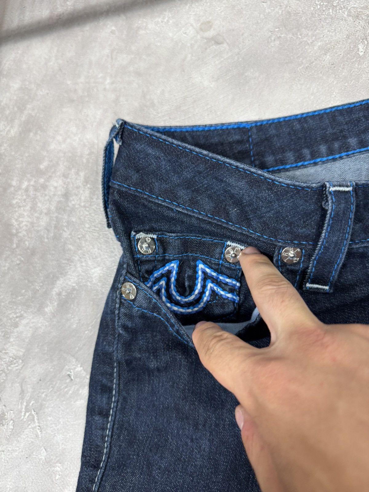 True Religion True Religion Skini Y2k Woman's Jeans Size 31" - 6 Thumbnail