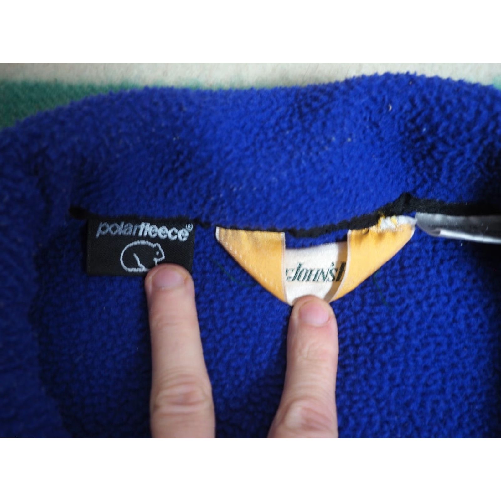 Vintage VINTAGE St. Johns Bay VTG 90s Polarfleece Royal Blue 1/2 Zip Jacket XL Men Outdoor Hiking Fleece Coat Size US XL / EU 56 / 4 - 4 Thumbnail