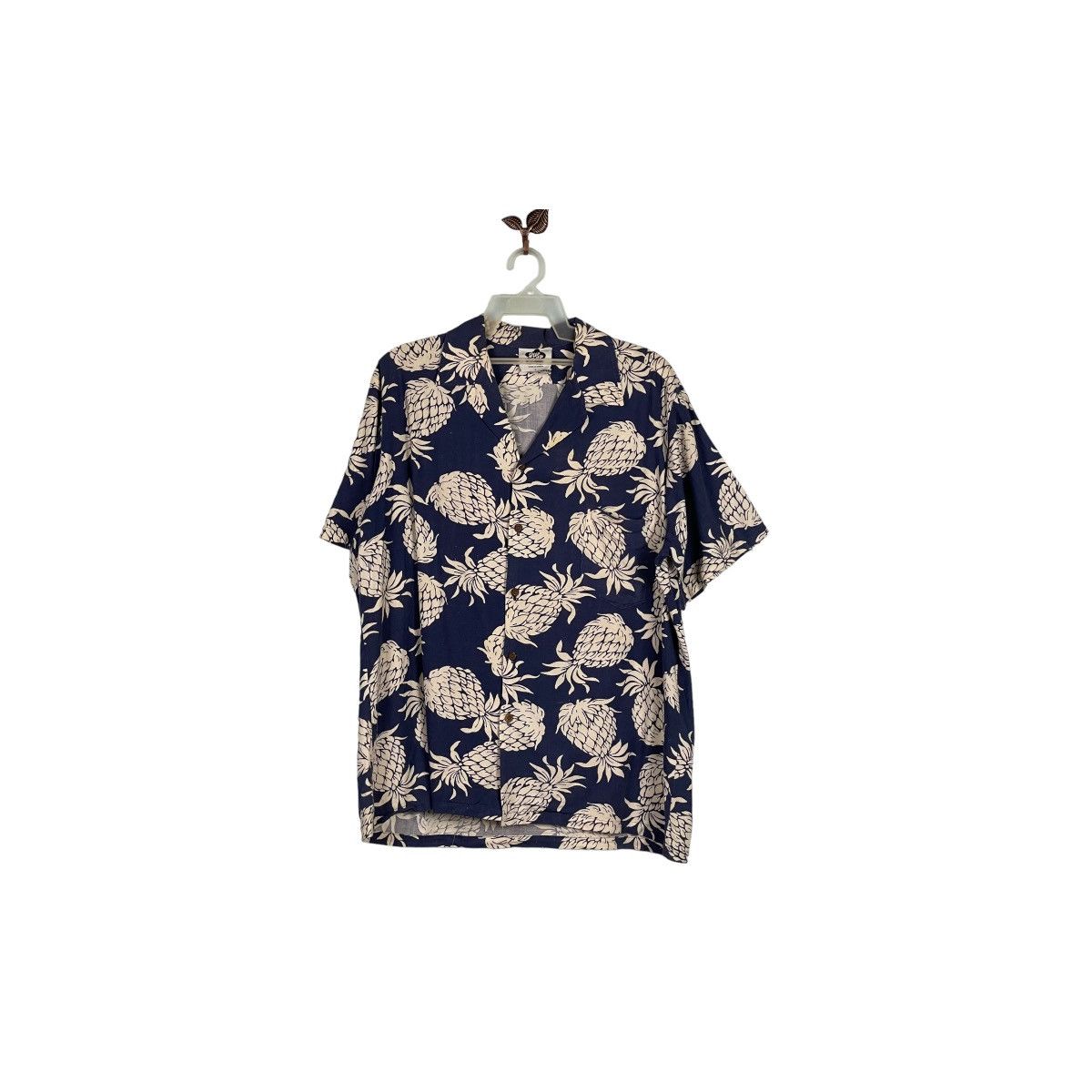 Hilo Hattie 🔥LAST PRICE🔥VTG Hilo Hattie Made In Hawaii Pineapple Shirt Size US L / EU 52-54 / 3 - 1 Thumbnail