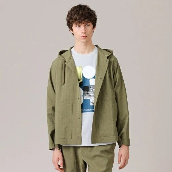 Takeo Kikuchi TAKEO KIKUCHI Haori Parka 【軽羽織洗える】リラックス 羽織パーカ セットアップ Size US M / EU 48-50 / 2 - 6 Thumbnail
