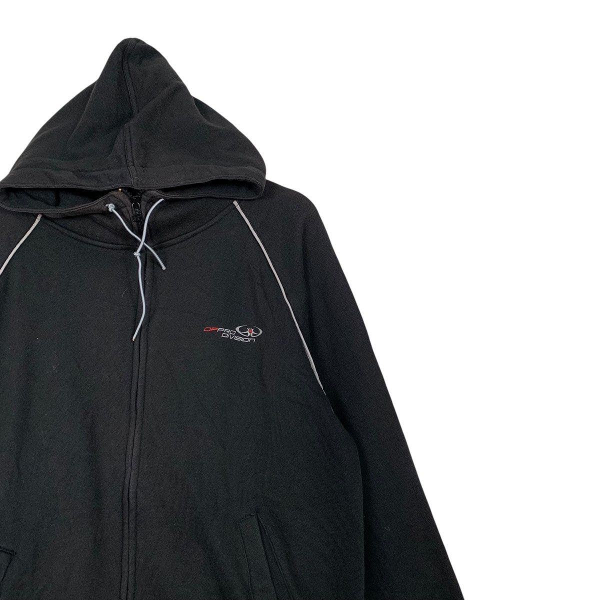 Japanese Brand Vintage OP Pro Division Big Logo Zipper Hoodie Size US M / EU 48-50 / 2 - 6 Thumbnail