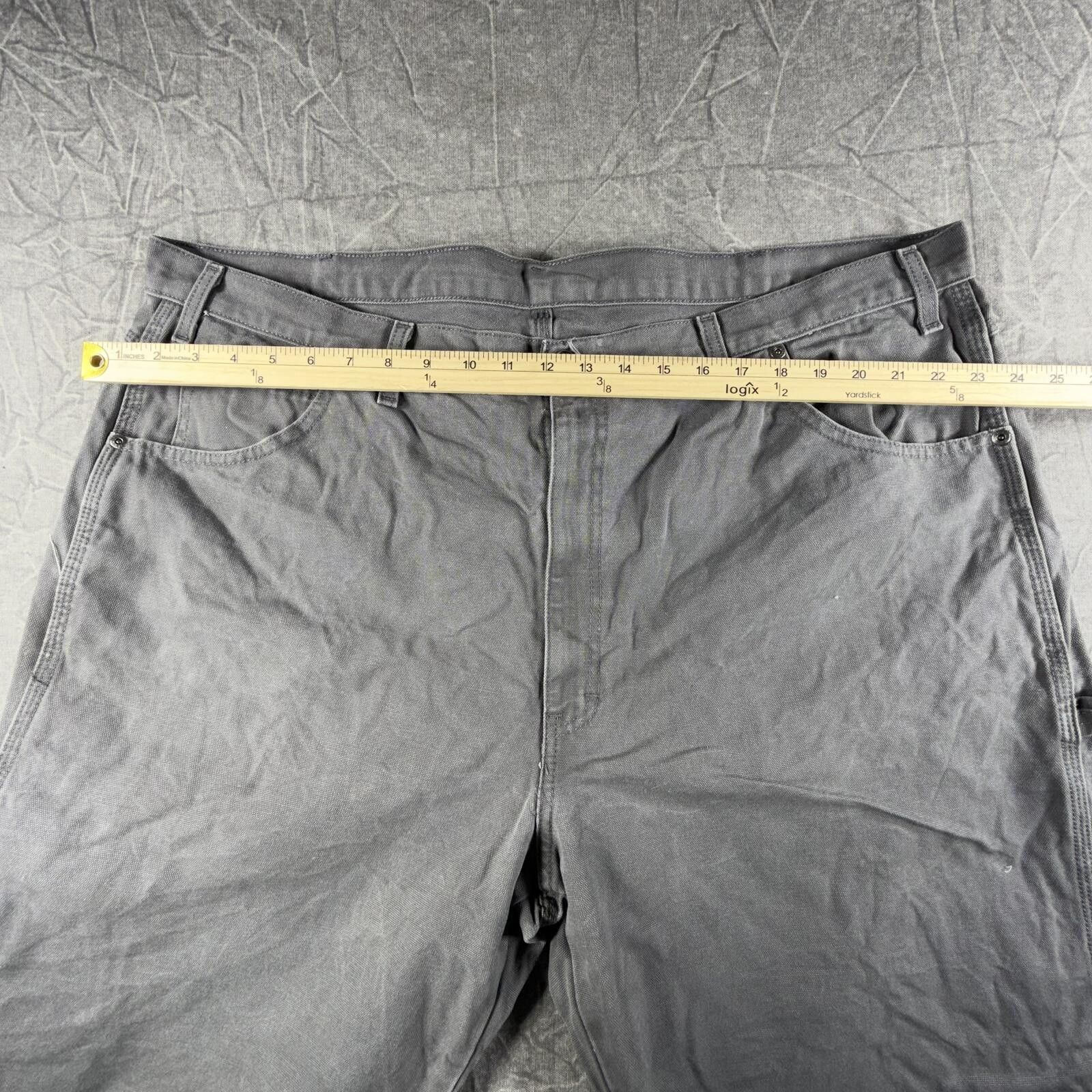 Dickies Dickies Pants Men's 44x32 Grey Carpenter Pants Size US 44 / EU 60 - 4 Thumbnail