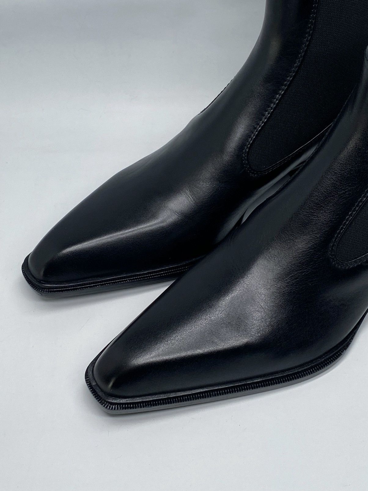 Alexander Wang Alexander Wang Slick Pointed Toe Chelsea Boot size 37.5 Size US 7.5 / IT 37.5 - 6 Thumbnail
