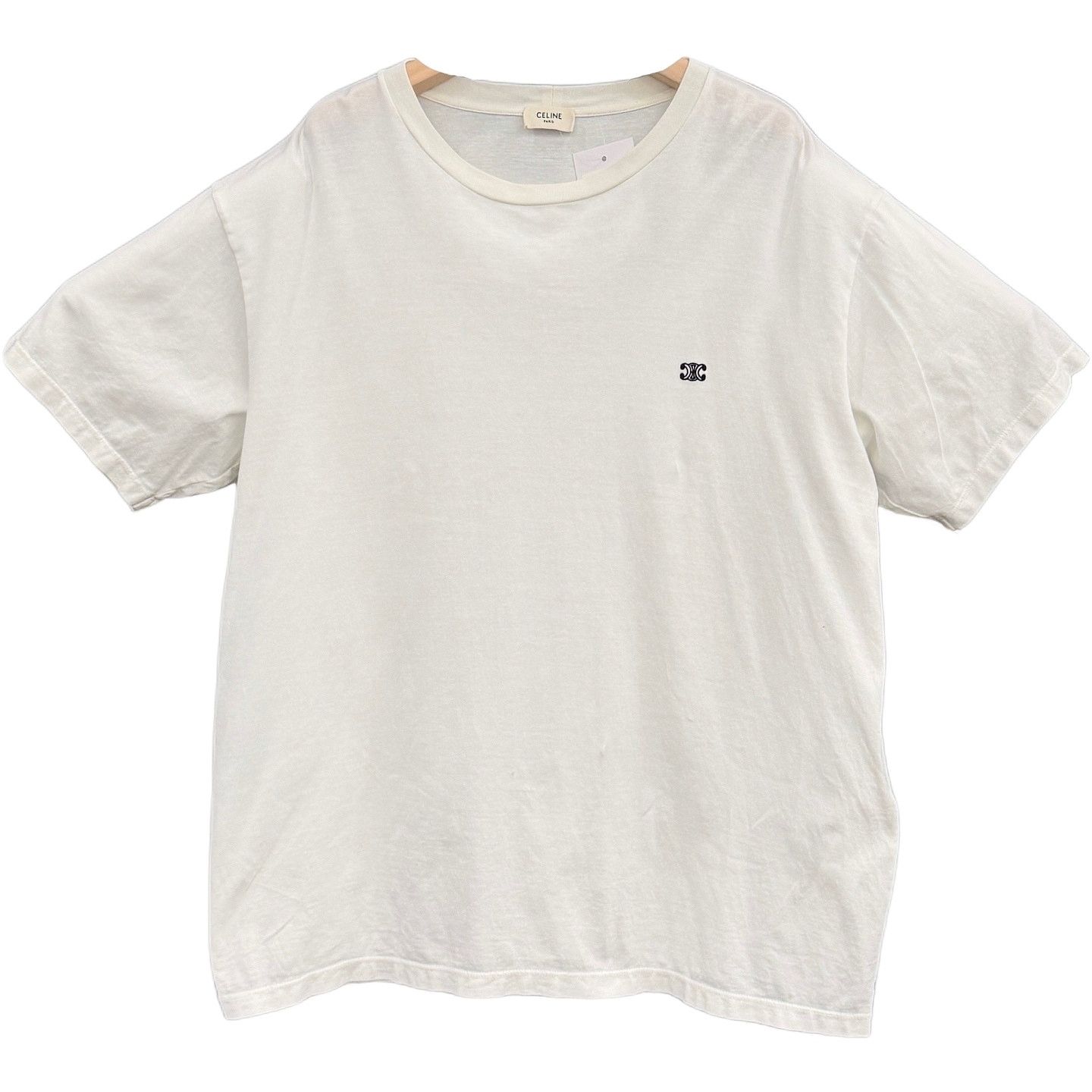 Celine Celine Triomphe Logo Short Sleeve T-Shirt Size XS | Grailed