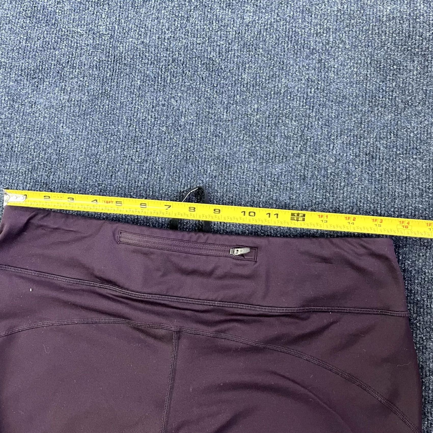 Nike Nike Leggings Womens Medium Purple Dri-FIT Capri Running Yoga Stretch Athletic Size 32" / US 10 / IT 46 - 4 Thumbnail