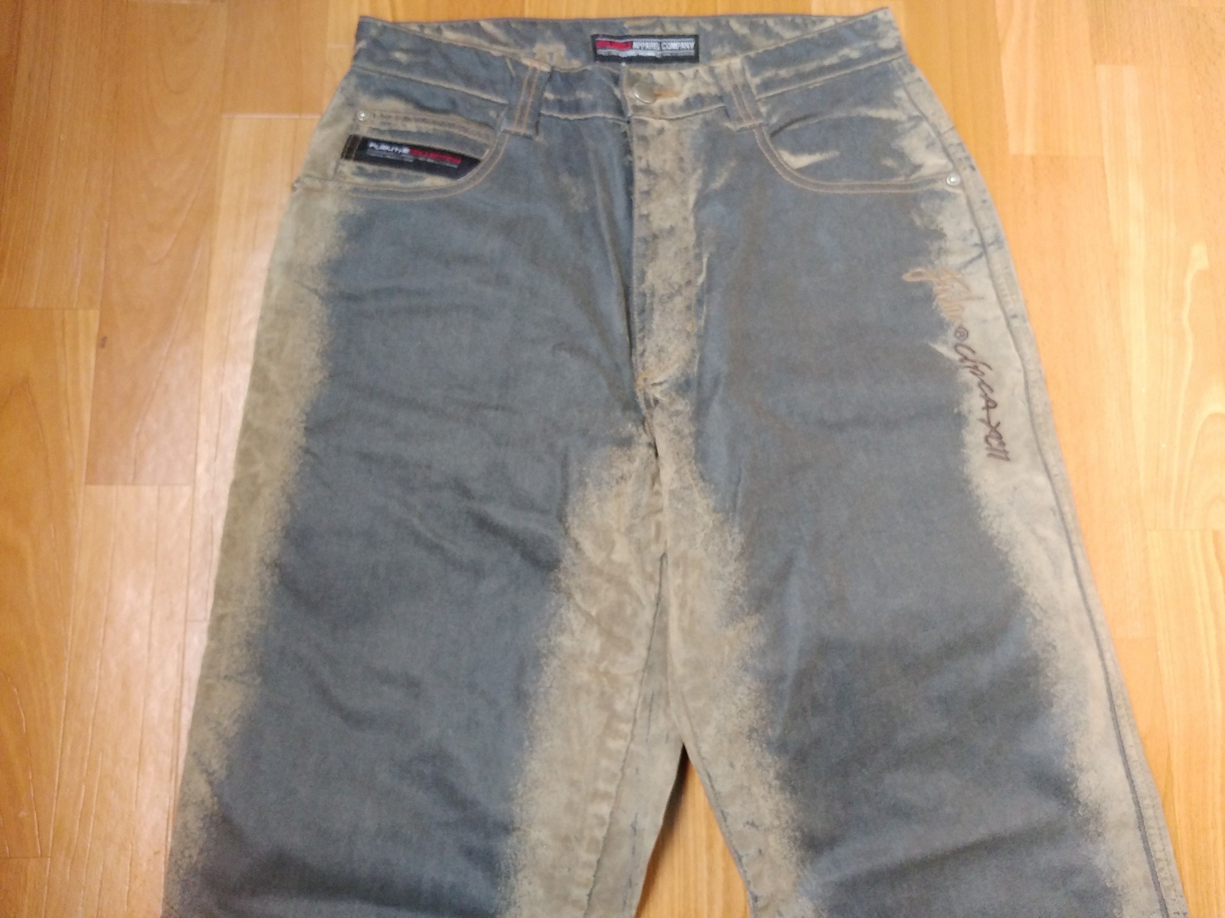 Fubu FUBU jeans, vintage baggy jeans, 90s hip hop skater Y2K 28 Size US 28 / EU 44 - 8 Thumbnail