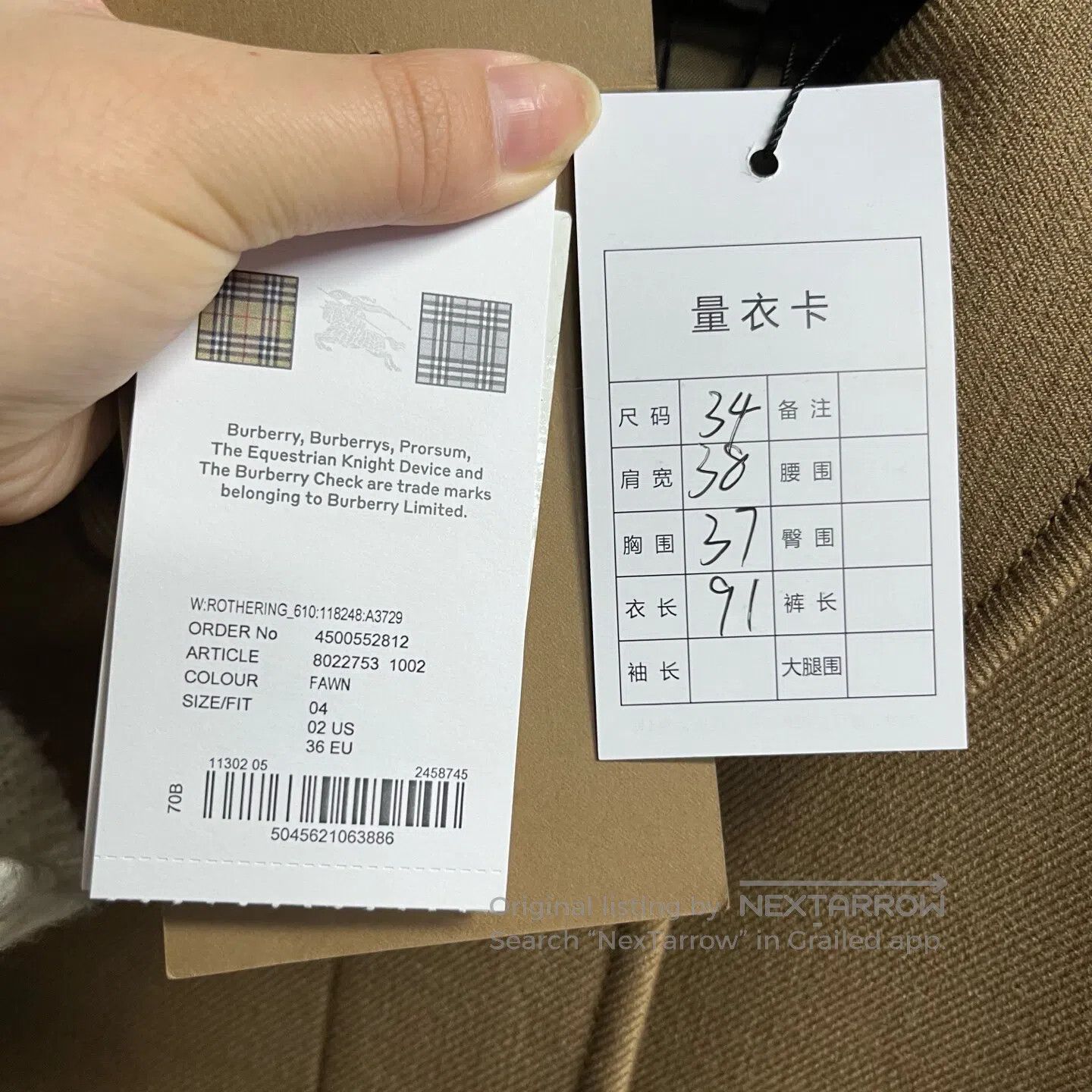 Burberry Burberry Brown checkered graffiti round-necked wool sweate Size US M / EU 48-50 / 2 - 2 Thumbnail