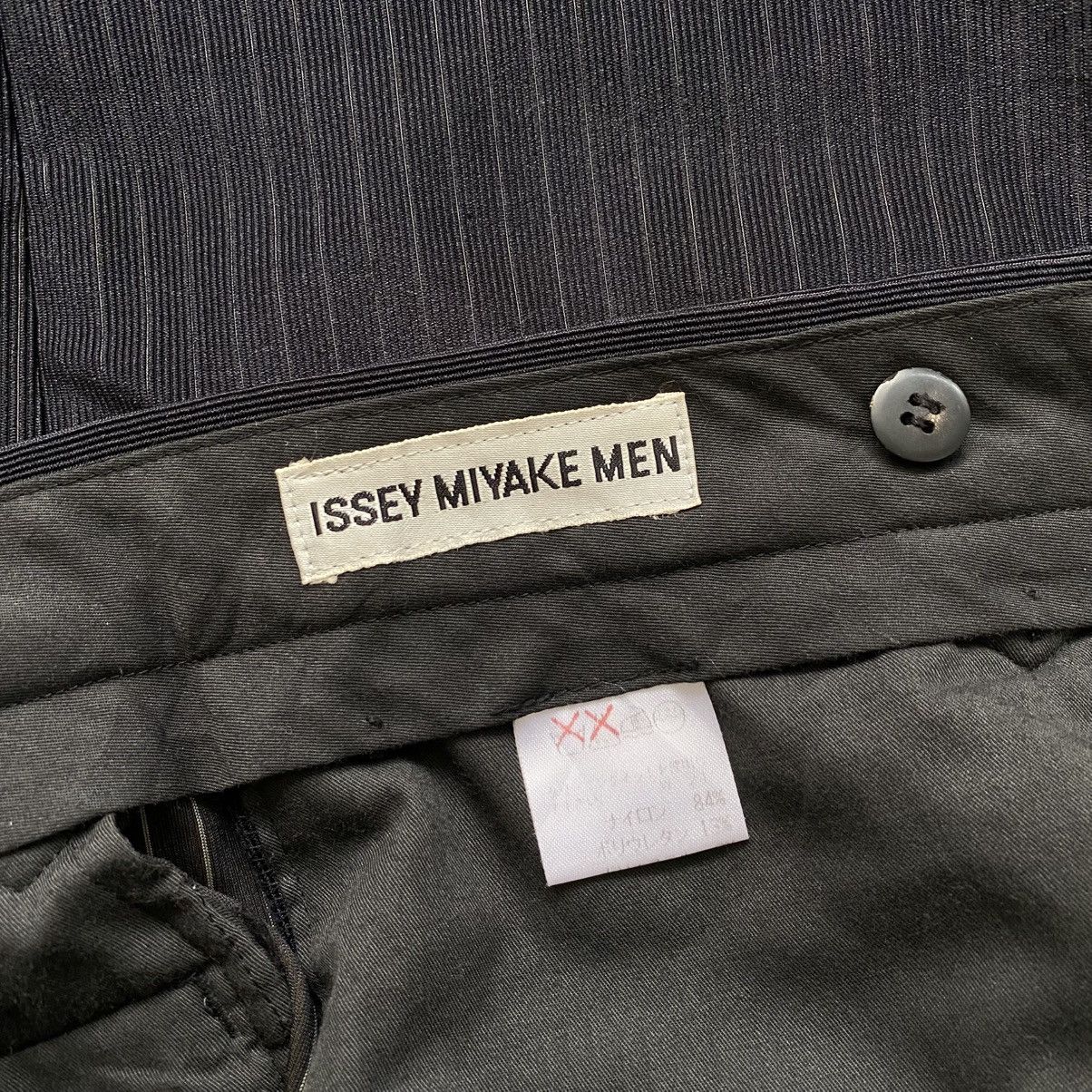 Issey Miyake 90s ISSEY MIYAKE MEN SALUR STRIPE CASUAL PANTS Size US 32 / EU 48 - 7 Thumbnail