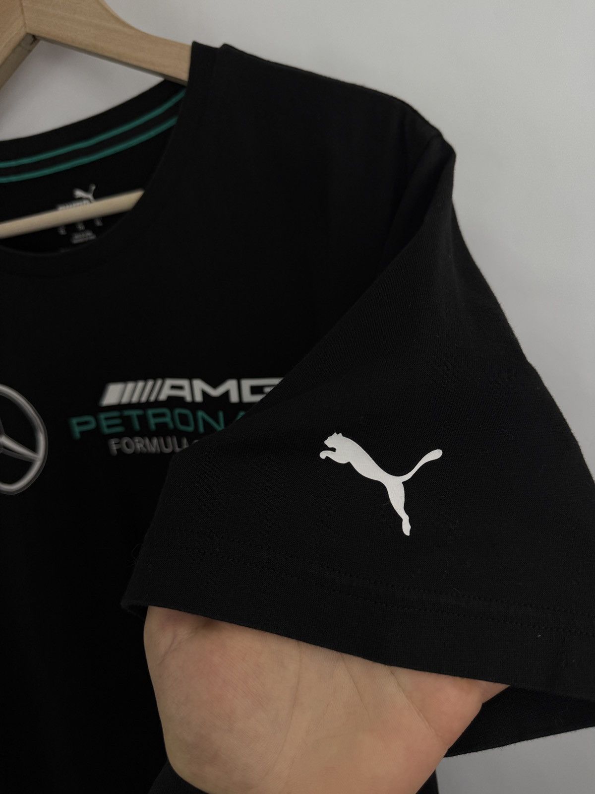 Mercedes-Benz × Puma Y2K Puma Mercedes AMG Petronas Formula One Team T-Shirt Size US XL / EU 56 / 4 - 5 Thumbnail