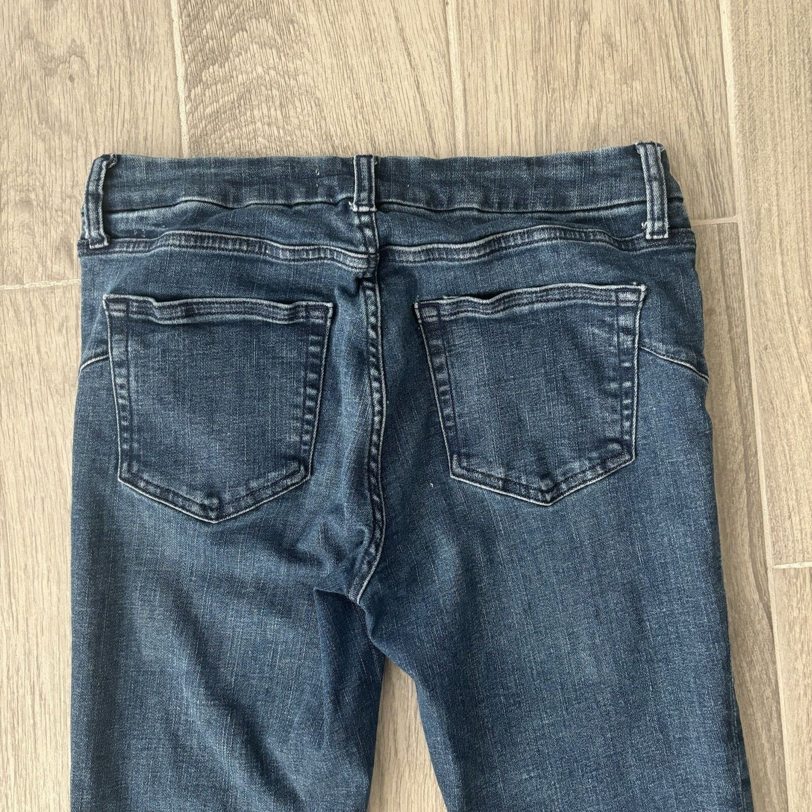 Zara Zara Women’s Sz. 8 Mid Rise Slim Fit Medium Wash Jeans Size 30" / US 8 / IT 44 - 6 Thumbnail