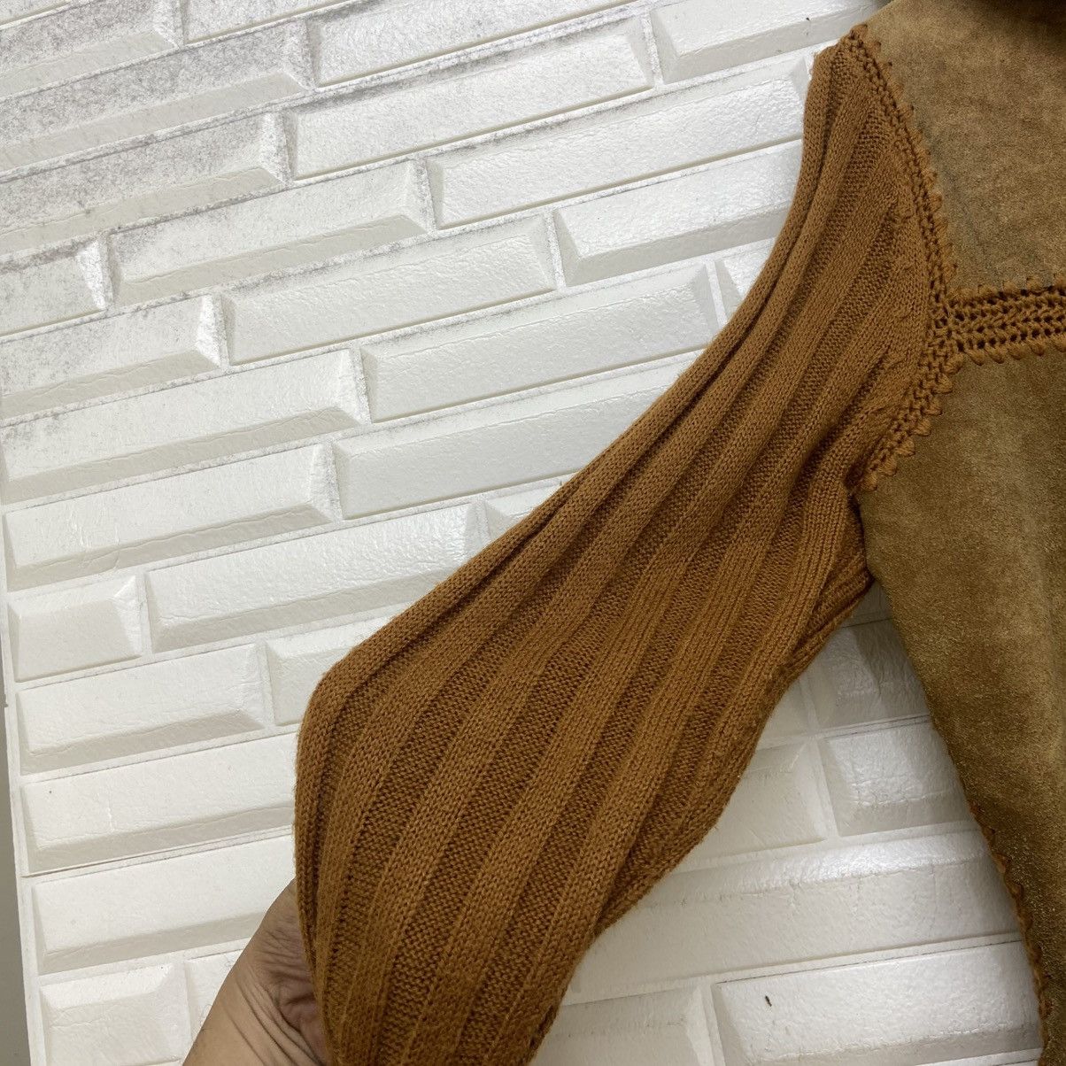 Vintage Vintage 70s Duo-Wear by Hollywood Flaire Leather Jacket Coat Size US XS / EU 42 / 0 - 10 Thumbnail