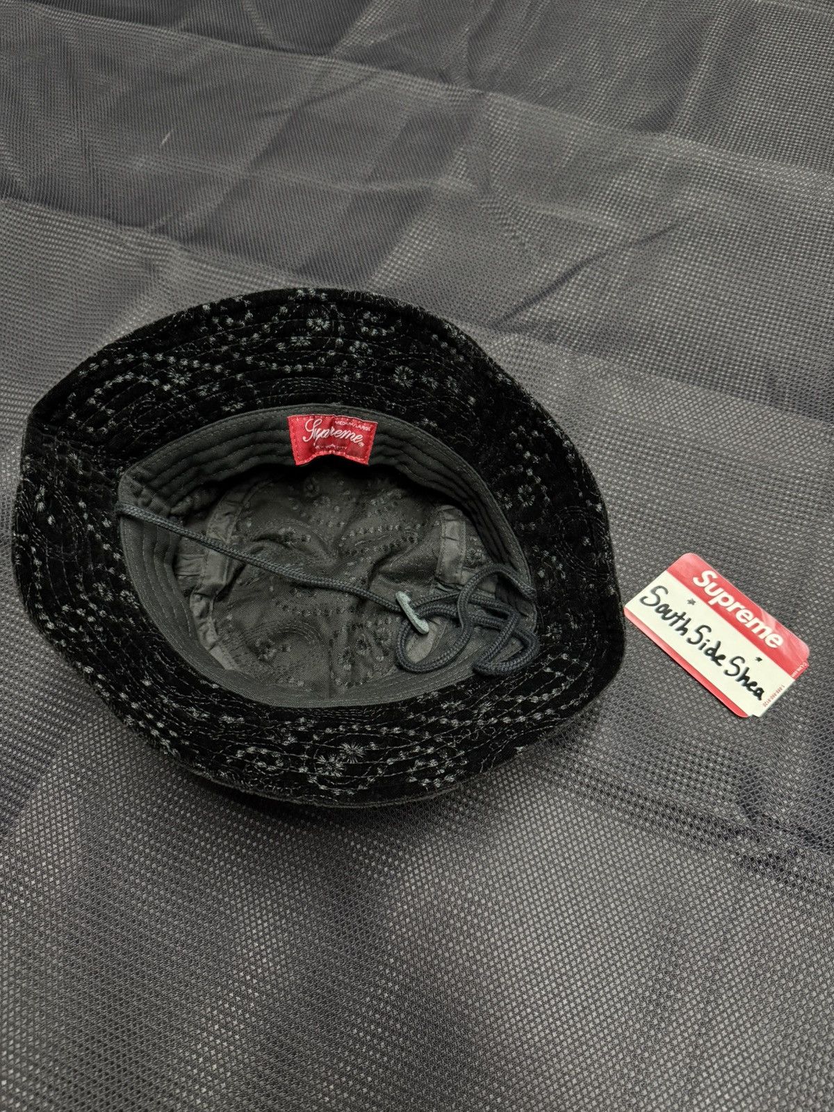 Supreme Velvet Paisley Boonie (FW23) Size ONE SIZE - 3 Thumbnail