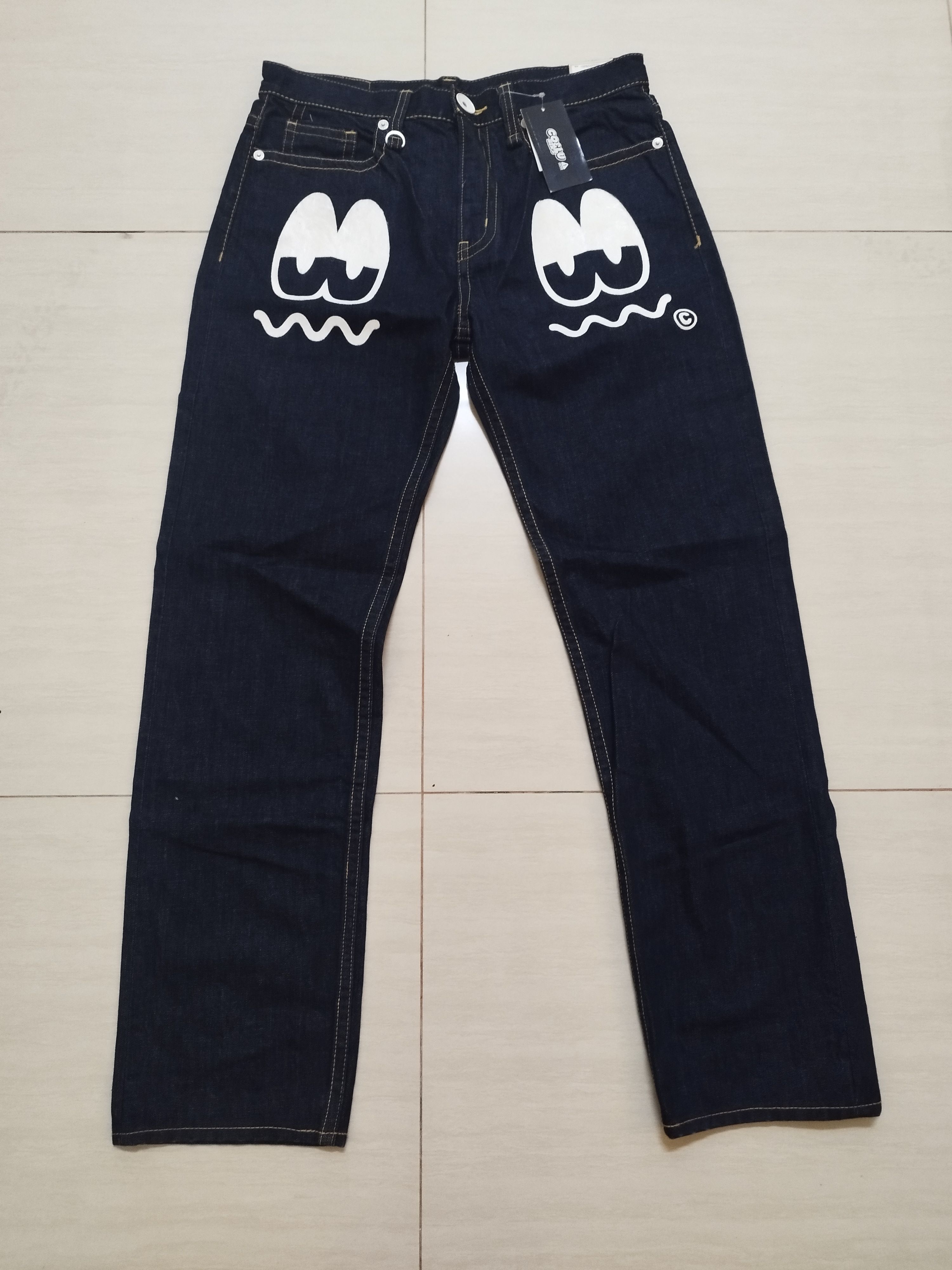 If Six Was Nine × Japanese Brand Japanese Brand Co&Lu Denim Painter Jeans Size US 33 - 1 Thumbnail