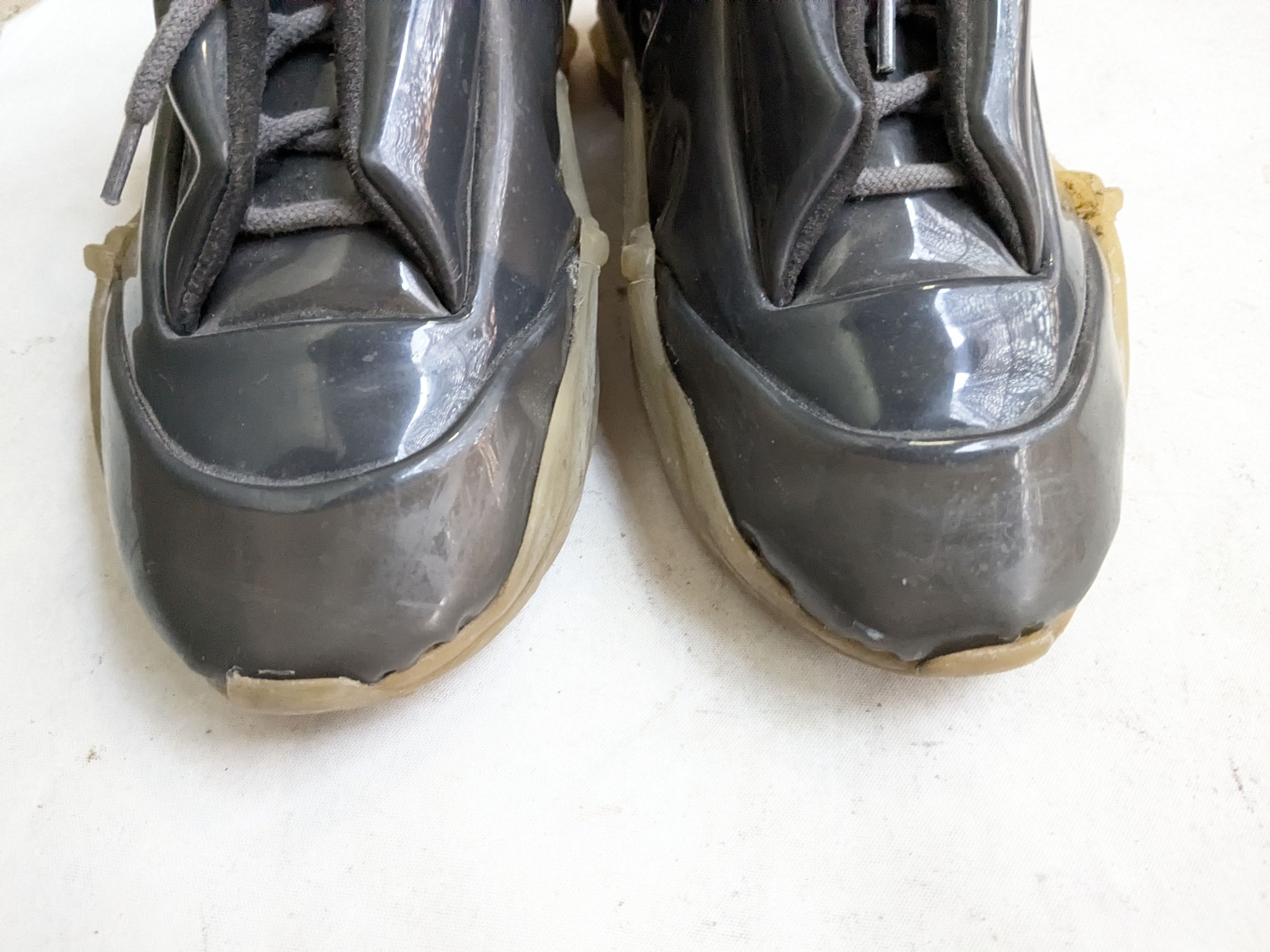 Maison Margiela Maison Margiela New Future Low Sneakers PVC 10 43 Gray Size US 10 / EU 43 - 2 Thumbnail