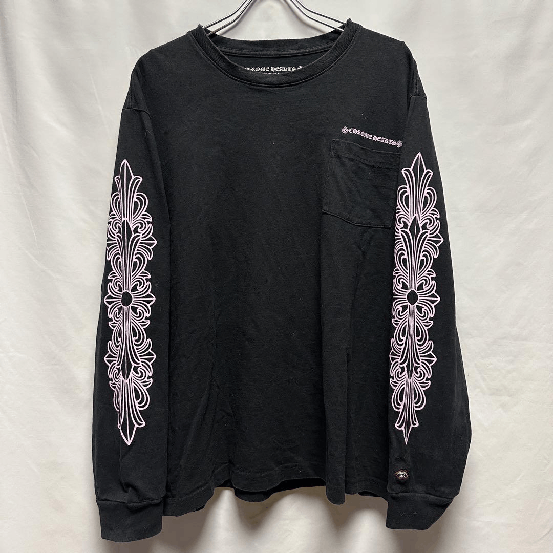 Chrome Hearts Chrome Hearts Matty Boy Pink Floral Cross Shirt | Grailed