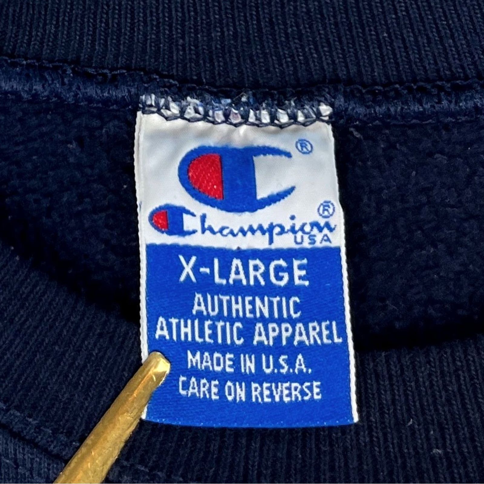 Champion VINTAGE Champion University of Illinois Sweatshirt XS XL Navy 90s College Crewneck Unisex Adults Sweatshirt Pullover Size US XL / EU 56 / 4 - 5 Thumbnail