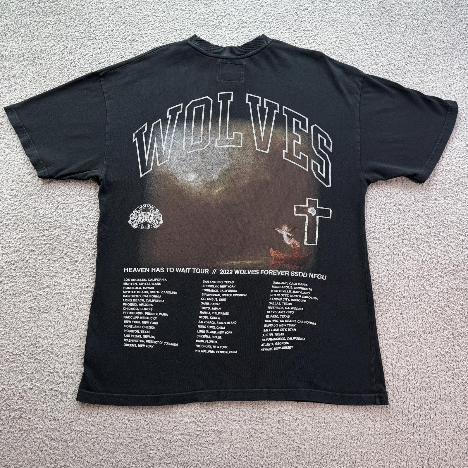 Darc Sport Darc Sport Wolves Mens T Shirt M Club Heaven Tour 2022 Size US M / EU 48-50 / 2 - 1 Thumbnail