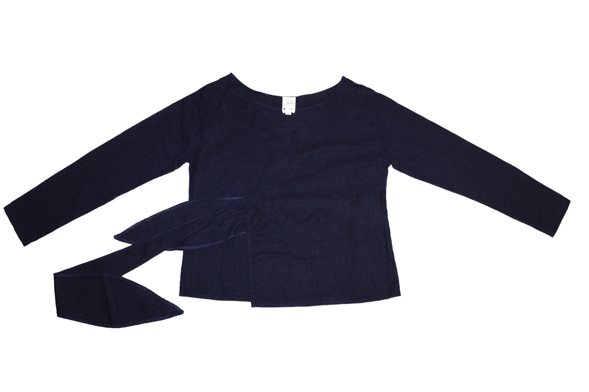 Indigo 💥Linen Cotton Indigo Kimono Cardigan by Studio Osoi Size US M / EU 48-50 / 2 - 6 Thumbnail
