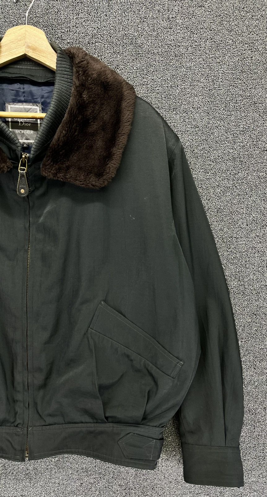 Christian Dior Monsieur Vintage Christian Dior Monsieur Zip Up Luxury Jacket Size US L / EU 52-54 / 3 - 4 Thumbnail