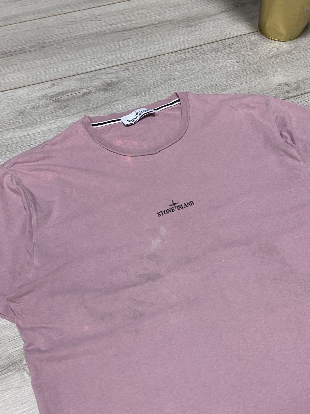 Stone Island Stone Island big logo compass vintage distressed shirt Size US L / EU 52-54 / 3 - 4 Thumbnail