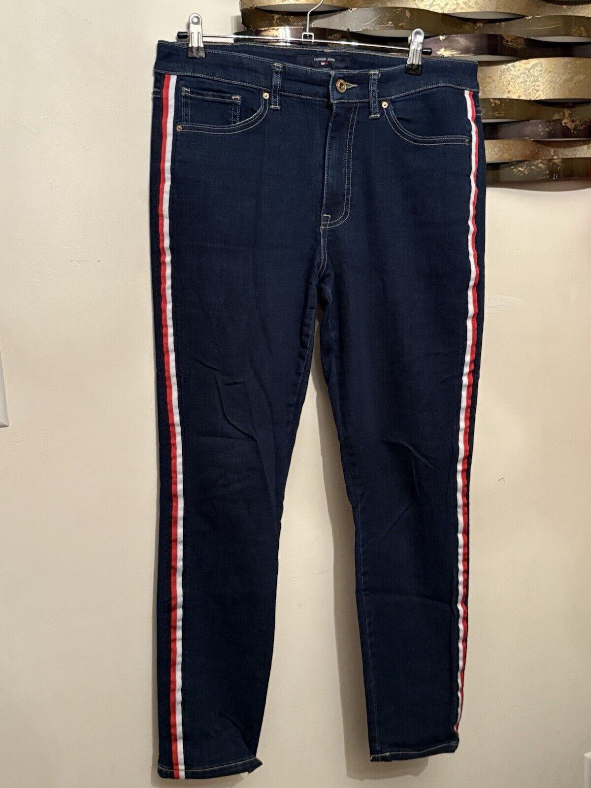 Tommy Hilfiger Women's Sz 8 Tommy Hilfiger Tribeca Skinny Jeans Size 30" / US 8 / IT 44 - 1 Thumbnail