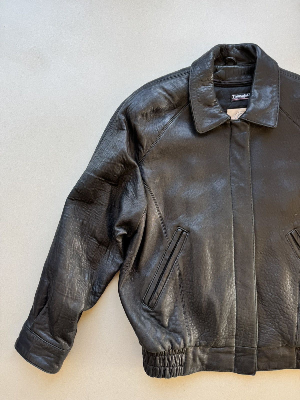 Japanese Brand Vintage Leather Jacket Size US M / EU 48-50 / 2 - 5 Thumbnail