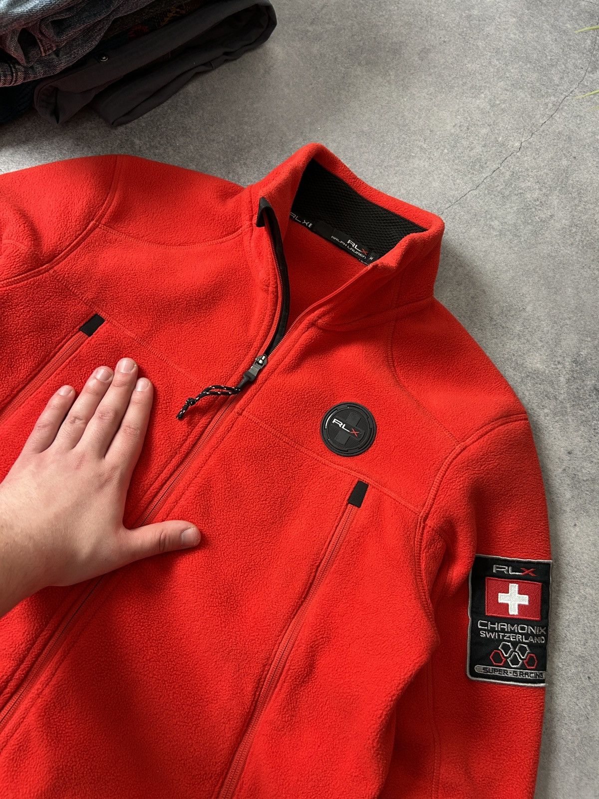 Polo Ralph Lauren RlX Chamonix Switzerland 🇨🇭fleece zip-sweatshirt Size US M / EU 48-50 / 2 - 4 Thumbnail