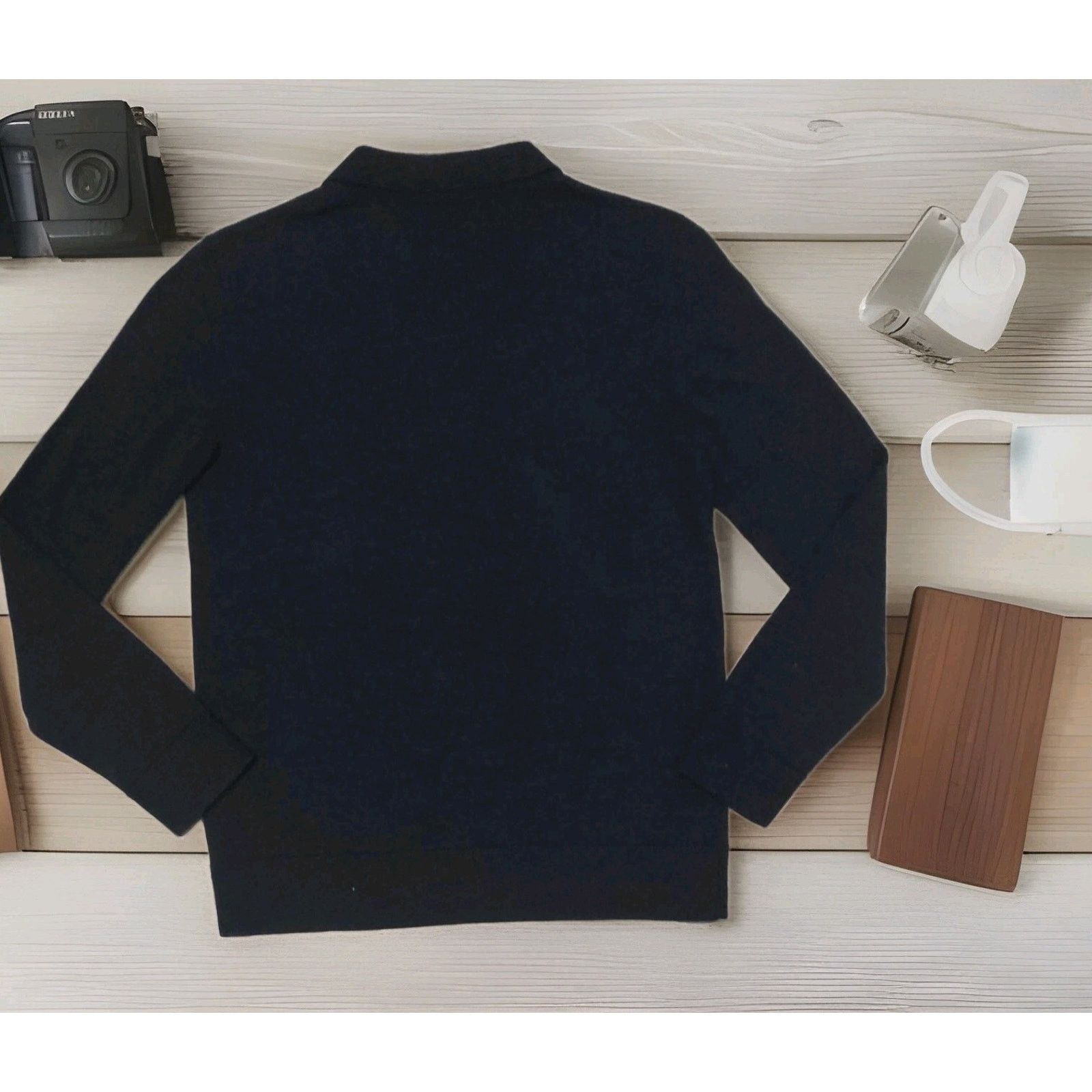 A.P.C. A.P.C Rue Madame Paris Wool Speckled Long Sleeve Sweater Size US S / EU 44-46 / 1 - 2 Thumbnail