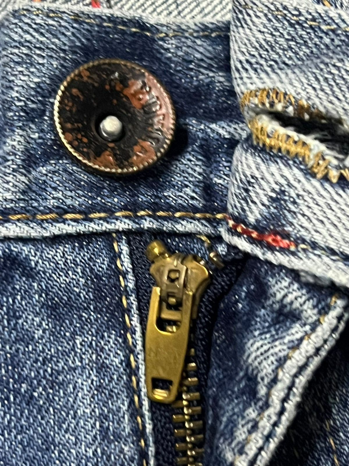 Edwin Vintage Edwin 404 Exclusive Japan - Faded Wash Jeans Size US 31 - 10 Thumbnail
