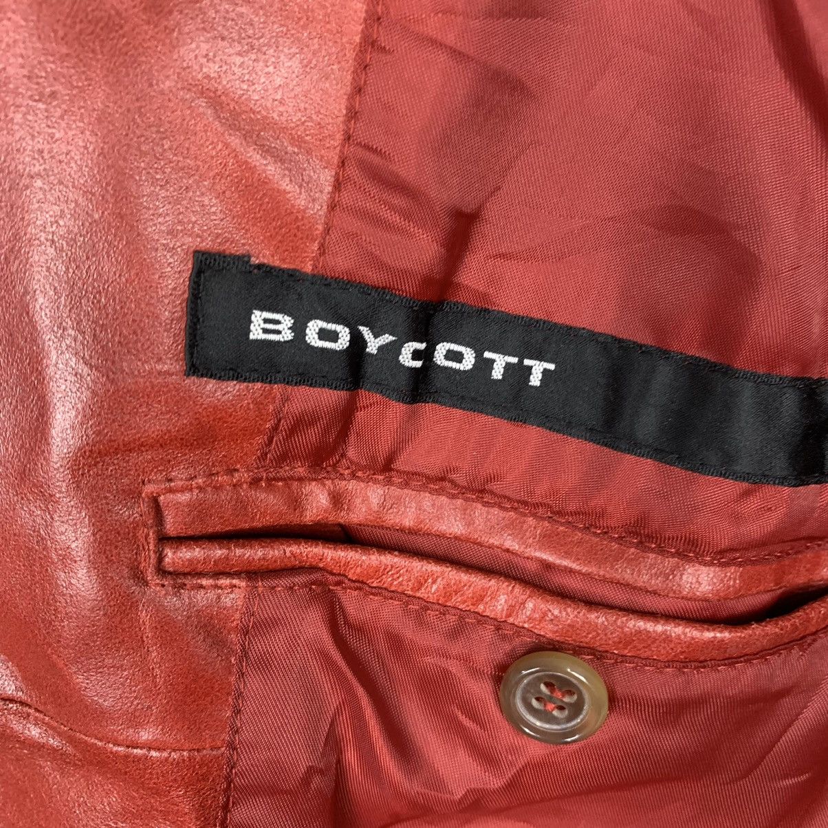 Boycott Boycott Casual Leather Jacket Size US M / EU 48-50 / 2 - 15 Thumbnail